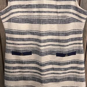 Tommy Hilfiger dress size 16. Sleeveless, nautical colors, EUC. Only worn once.